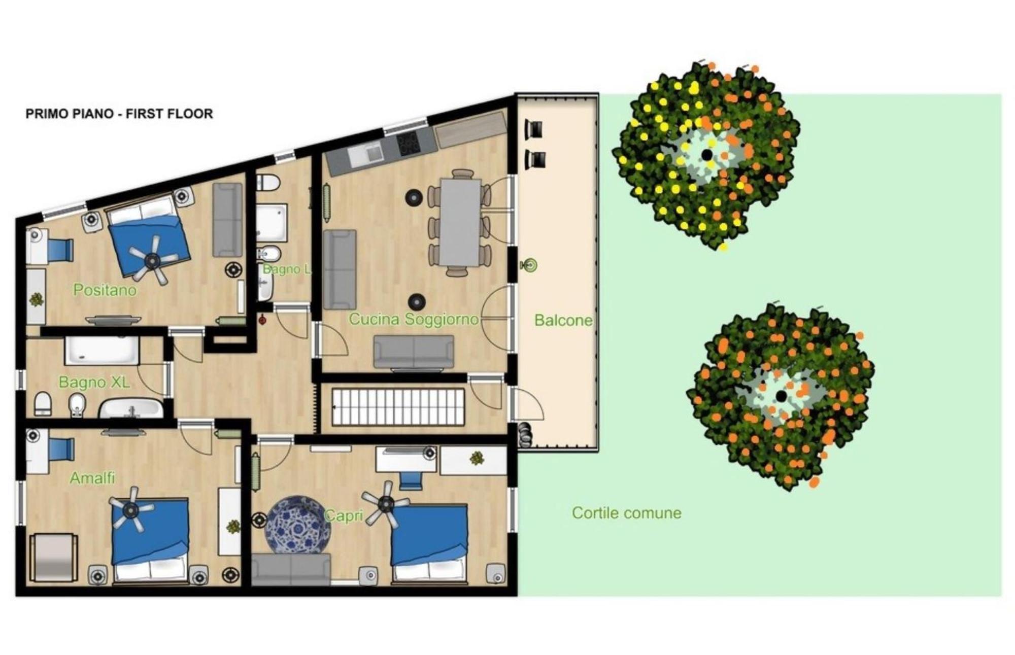 La Terrazza Family Holidays Sant'Agnello Exterior foto